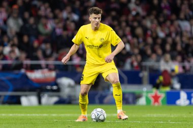 Madrid, İspanya - 28 Ocak 2026: Madrid 'de Atletico Madrid ile Pod / Glimt arasında oynanan Şampiyonlar Ligi maçı. Maç sırasında Pod / Glimt oyuncuları. Şampiyonlar Ligi 2026.