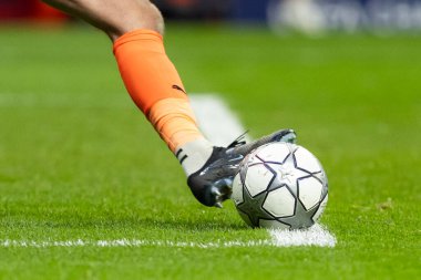 Madrid, İspanya - 28 Ocak 2026: Madrid 'de Atletico Madrid ile Pod / Glimt arasında oynanan Şampiyonlar Ligi maçı. Maç sırasında Pod / Glimt oyuncuları. Şampiyonlar Ligi 2026.