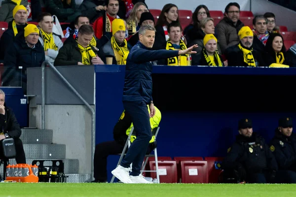 Madrid, İspanya - 28 Ocak 2026: Madrid 'de Atletico Madrid ile Pod / Glimt arasında oynanan Şampiyonlar Ligi maçı. Maç sırasında Pod / Glimt oyuncuları. Şampiyonlar Ligi 2026.