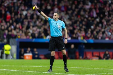 Madrid, İspanya - 28 Ocak 2026: Madrid 'de Atletico Madrid ile Pod / Glimt arasında oynanan Şampiyonlar Ligi maçı. Maç sırasında Pod / Glimt oyuncuları. Şampiyonlar Ligi 2026.