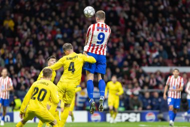 Madrid, İspanya - 28 Ocak 2026: Madrid 'de Atletico Madrid ile Pod / Glimt arasında oynanan Şampiyonlar Ligi maçı. Maç sırasında Pod / Glimt oyuncuları. Şampiyonlar Ligi 2026.