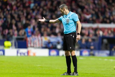 Madrid, İspanya - 28 Ocak 2026: Madrid 'de Atletico Madrid ile Pod / Glimt arasında oynanan Şampiyonlar Ligi maçı. Maç sırasında Pod / Glimt oyuncuları. Şampiyonlar Ligi 2026.