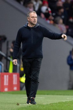 Madrid, İspanya - 12 Şubat 2026: Atletico Madrid ile FC Barcelona arasında Copa del Rey yarı final maçı. FC Barcelona oyuncuları maç boyunca.