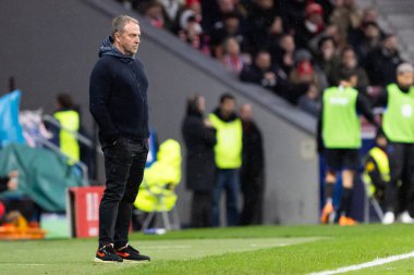 Madrid, İspanya - 12 Şubat 2026: Atletico Madrid ile FC Barcelona arasında Copa del Rey yarı final maçı. FC Barcelona oyuncuları maç boyunca.