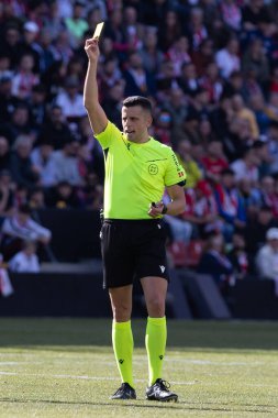 Madrid, İspanya - 28 Şubat 2026: Madrid 'de oynanan Rayo Vallecano ve Athletic Bilbao ligi maçı. Maç boyunca atletik Bilbao oyuncuları.