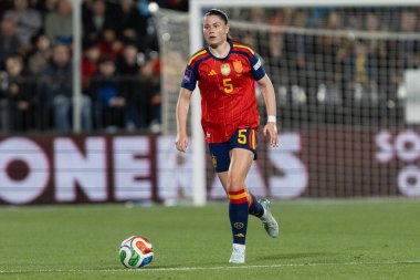 Castellon, İspanya - 3 Mart 2026: İspanya ile İzlanda arasındaki Dünya Kupası ön eleme maçı Castellon de la Plana 'da oynandı. İspanya 'dan oyuncular.