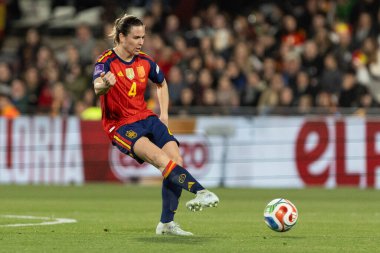 Castellon, İspanya - 3 Mart 2026: İspanya ile İzlanda arasındaki Dünya Kupası ön eleme maçı Castellon de la Plana 'da oynandı. İspanya 'dan oyuncular.