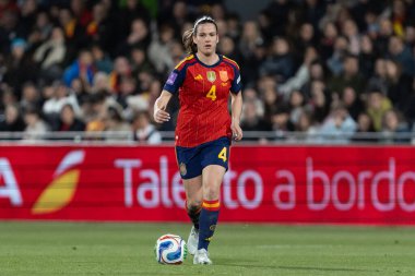 Castellon, İspanya - 3 Mart 2026: İspanya ile İzlanda arasındaki Dünya Kupası ön eleme maçı Castellon de la Plana 'da oynandı. İspanya 'dan oyuncular.