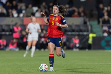 Castellon, İspanya - 3 Mart 2026: İspanya ile İzlanda arasındaki Dünya Kupası ön eleme maçı Castellon de la Plana 'da oynandı. İspanya 'dan oyuncular.