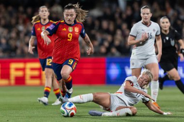 Castellon, İspanya - 3 Mart 2026: İspanya ile İzlanda arasındaki Dünya Kupası ön eleme maçı Castellon de la Plana 'da oynandı. İzlandalı oyuncular.