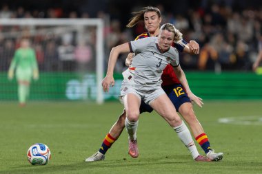 Castellon, İspanya - 3 Mart 2026: İspanya ile İzlanda arasındaki Dünya Kupası ön eleme maçı Castellon de la Plana 'da oynandı. İzlandalı oyuncular.