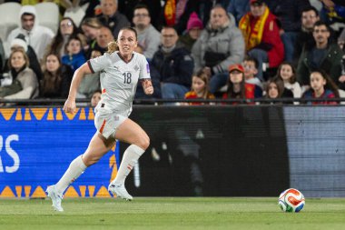 Castellon, İspanya - 3 Mart 2026: İspanya ile İzlanda arasındaki Dünya Kupası ön eleme maçı Castellon de la Plana 'da oynandı. İzlandalı oyuncular.