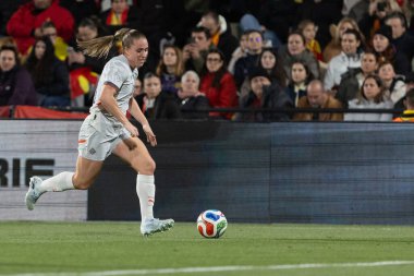 Castellon, İspanya - 3 Mart 2026: İspanya ile İzlanda arasındaki Dünya Kupası ön eleme maçı Castellon de la Plana 'da oynandı. İzlandalı oyuncular.