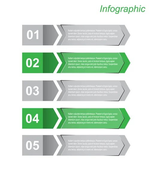 Infographic şablon tasarımı