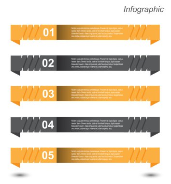 Infographic şablon tasarımı