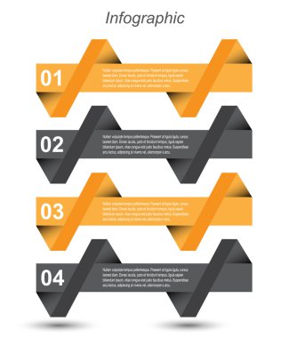 Infographic şablon tasarımı