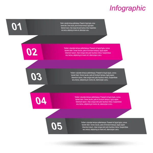Infographic mall design — Stock vektor