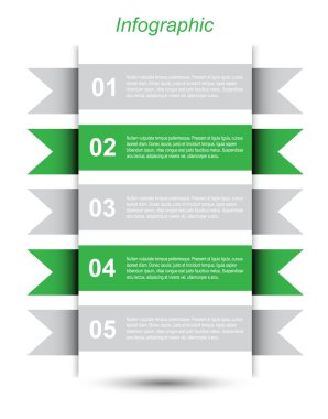 Infographic şablon tasarımı 