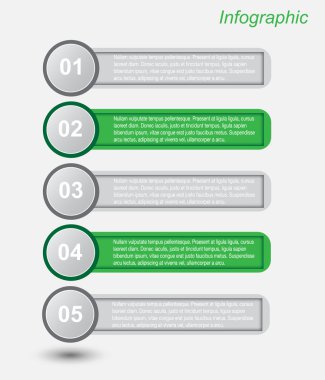 Infographic şablon tasarımı