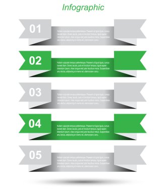 Infographic şablon tasarımı 
