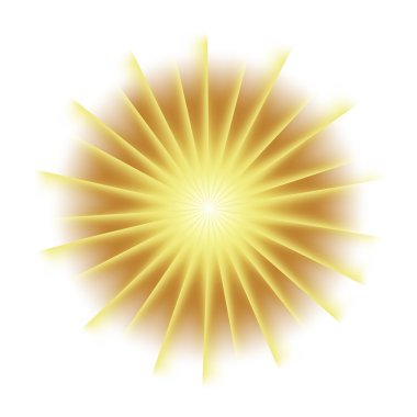 Turuncu renk ile ışıklar patlama arka plan.