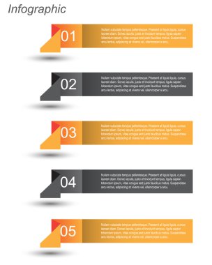 Infographic şablon tasarımı