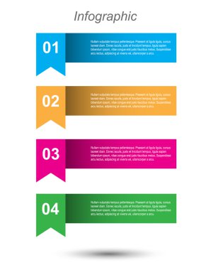 Infographic şablon tasarımı