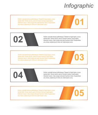 Infographic şablon tasarımı