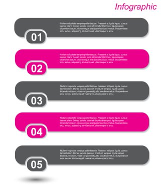 Infographic şablon tasarımı