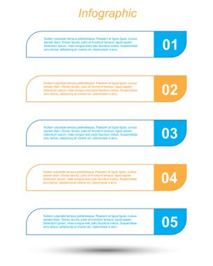 Infographic şablon tasarımı