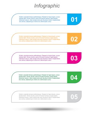 Infographic şablon tasarımı