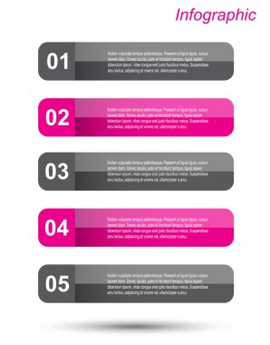 Infographic şablon tasarımı