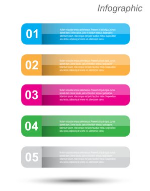 Infographic şablon tasarımı