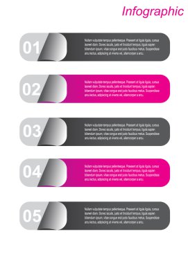 Infographic şablon tasarımı
