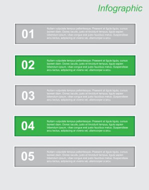 Infographic şablon tasarımı