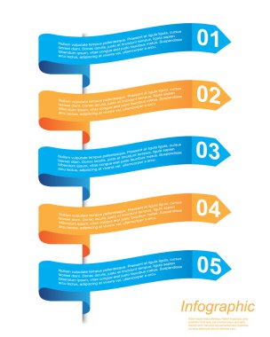 Infographic şablon tasarımı