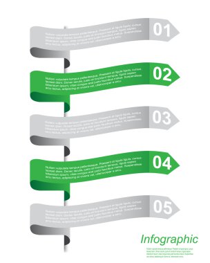 Infographic şablon tasarımı