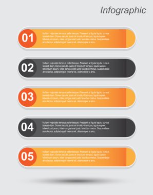 Infographic şablon tasarımı