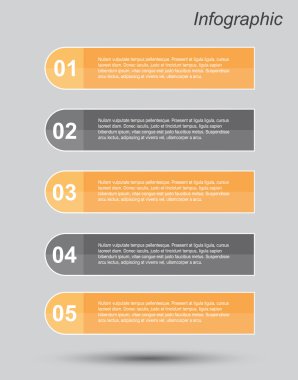 Infographic şablon tasarımı