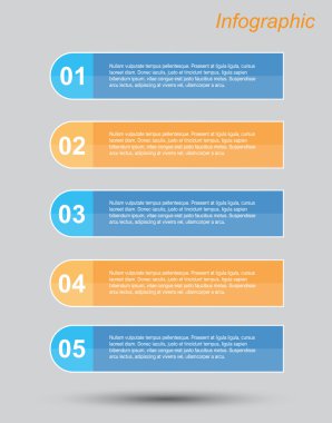 Infographic şablon tasarımı