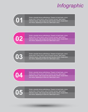 Infographic şablon tasarımı