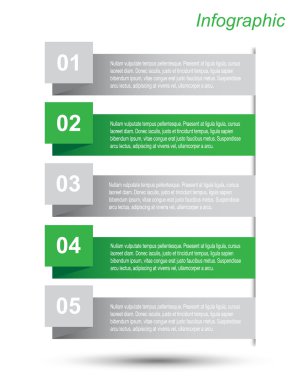 Infographic şablon tasarımı