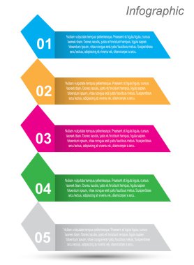 Infographic şablon tasarımı