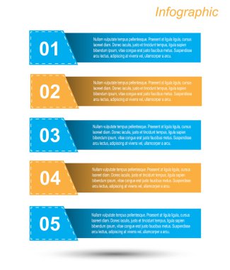 Infographic şablon tasarımı