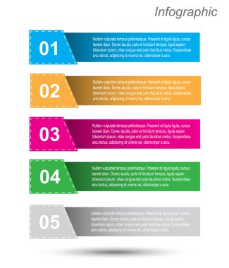 Infographic şablon tasarımı