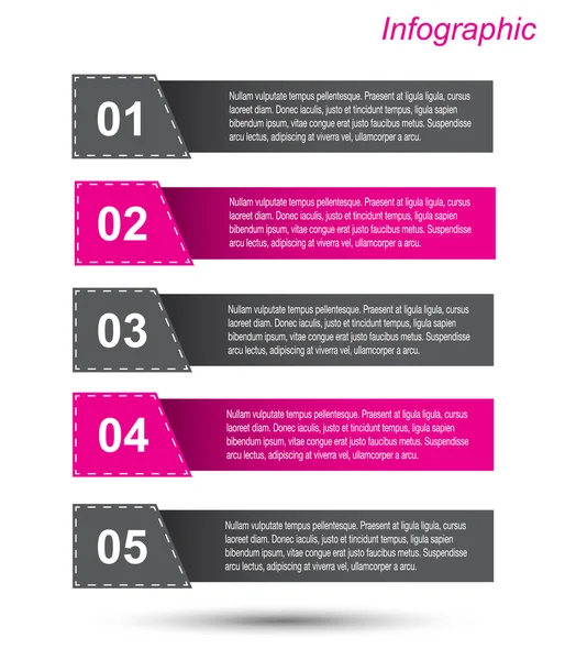 Infographic şablon tasarımı