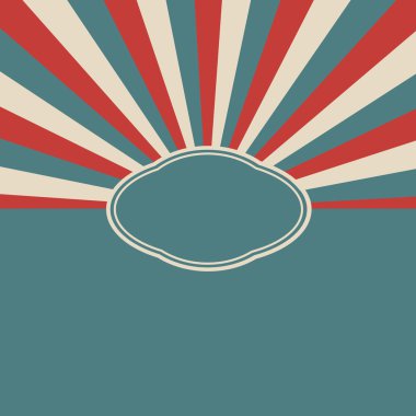 Retro şablon arka plan.