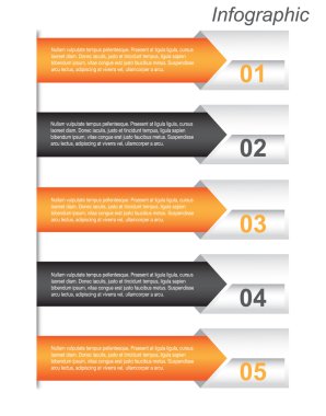 Infographic şablon tasarımı