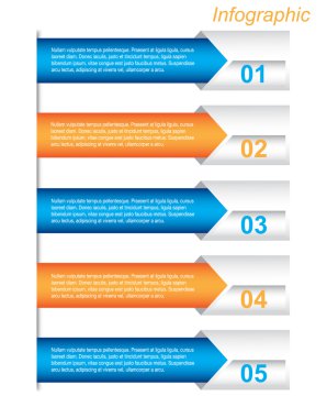 Infographic şablon tasarımı