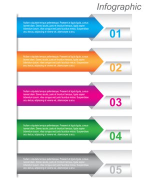 Infographic şablon tasarımı